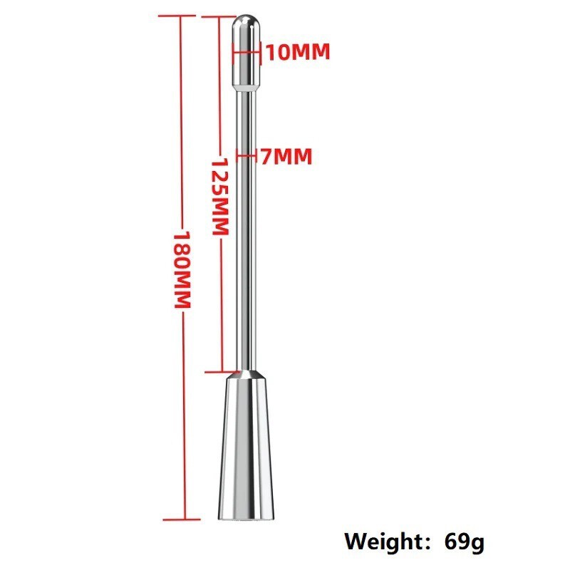 Stainless Steel Electric Sounding Dilator Penis Urethral Penis Plug Inserts Toy`