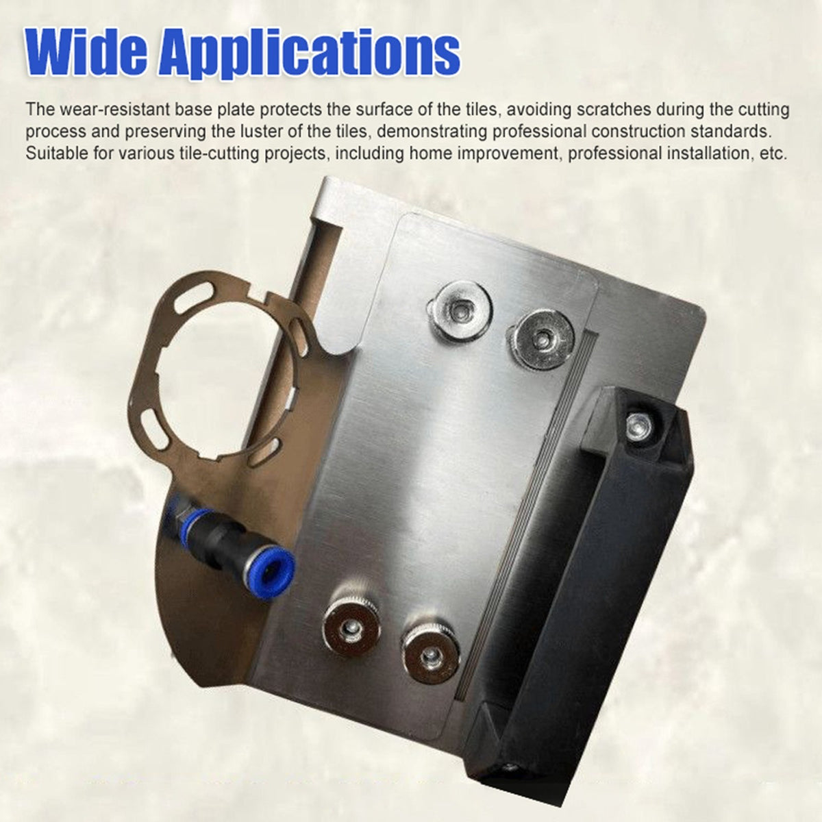 Angle Grinder Chamfer Guide Attachment 45 Degree 100mm Tool