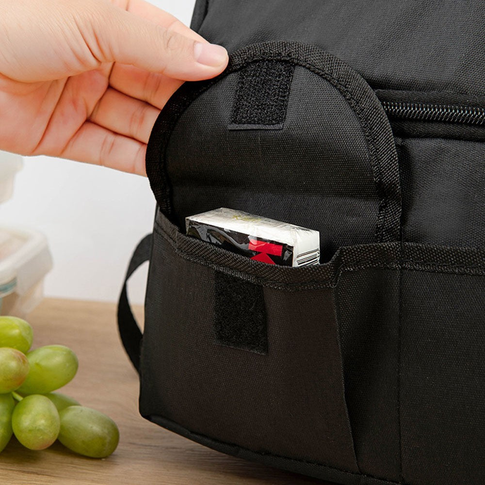 Large Insulated Lunch Bag Adult Kids Men Thermal Cool Hot Food Storage Tote Box