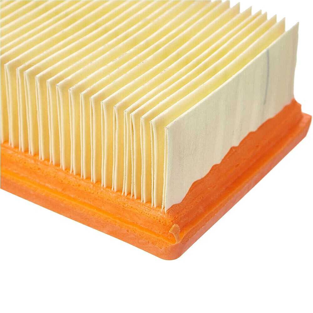 4x For Karcher WD4 WD5 WD6 Flat-Pleated Filter Premium Renovation Vacuum Cleaner