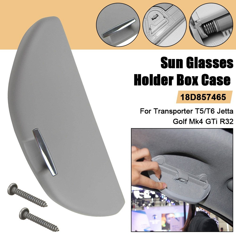 UK Sun Glasses Holder Case Box Sunglasses Storage Clips For VW Transporter T5 T6