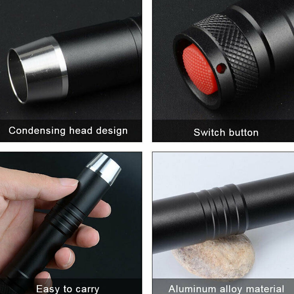 New Professional Gemstone Identification Light 4 in1 LED Flashlight Gemologist