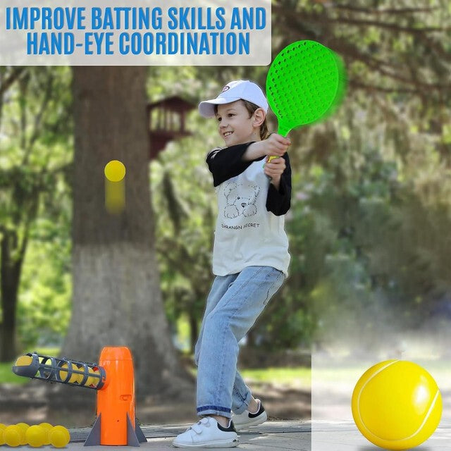 12X Soft Sponge Foam Balls 60mm High Bounce Tennis Balls for Kids Indoor Outdoor