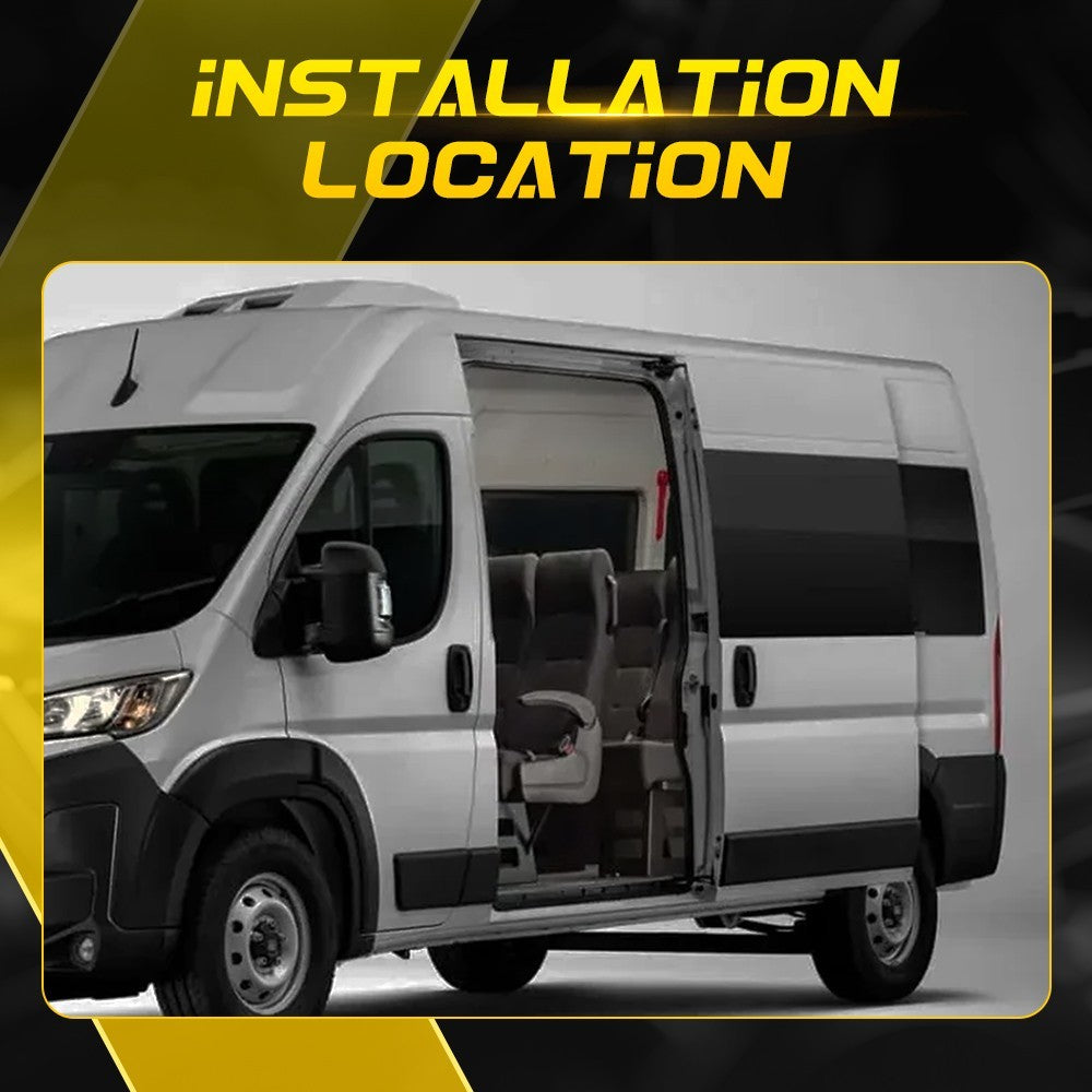 For Boxer Ducato Relay Side Sliding Door Weatherstrip Rubber Seal 2006+on 6.3 m