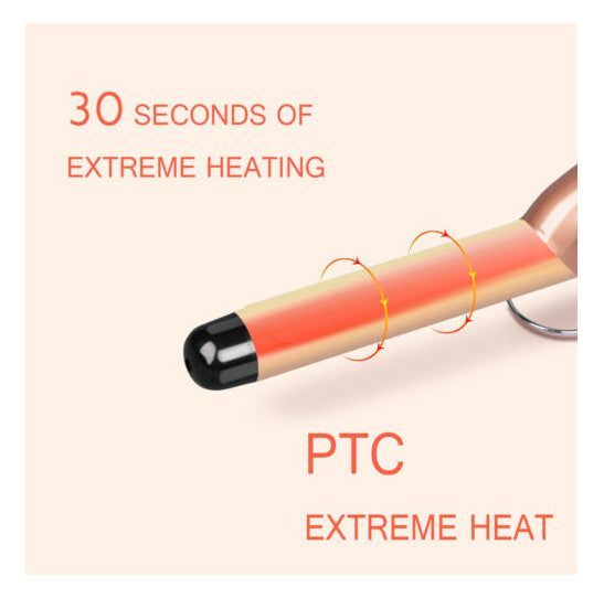Automatic Rotating Hair Curler Wand 9mm Waver Curling Tongs Iron Ceramic Barrel