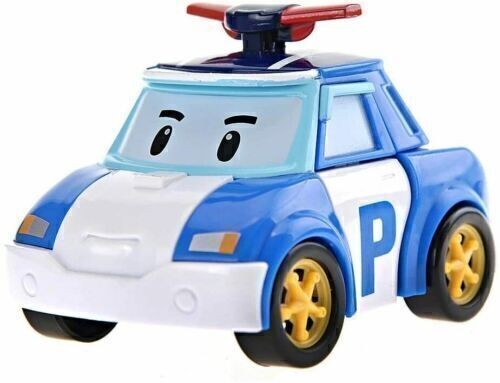 Car Action Figure Gift Robocar Toys 6Pcs POLI ROY AMBER HELLY Robot Transformers