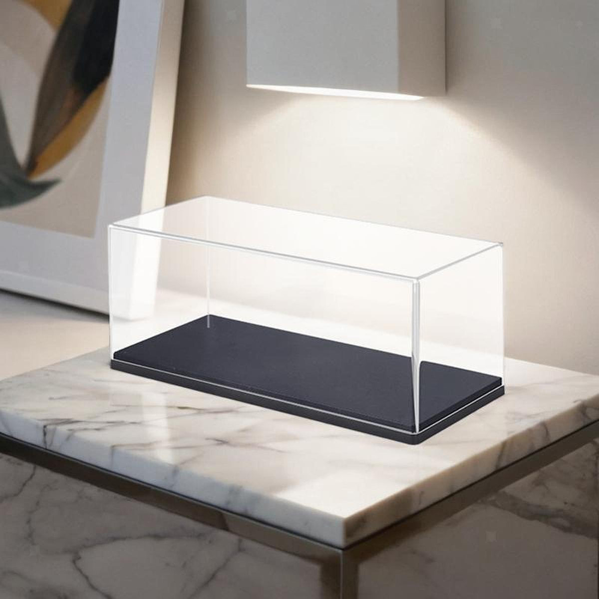 Clear Acrylic Model Car Display Case 1:32 Scale for Figures Model Vehicles