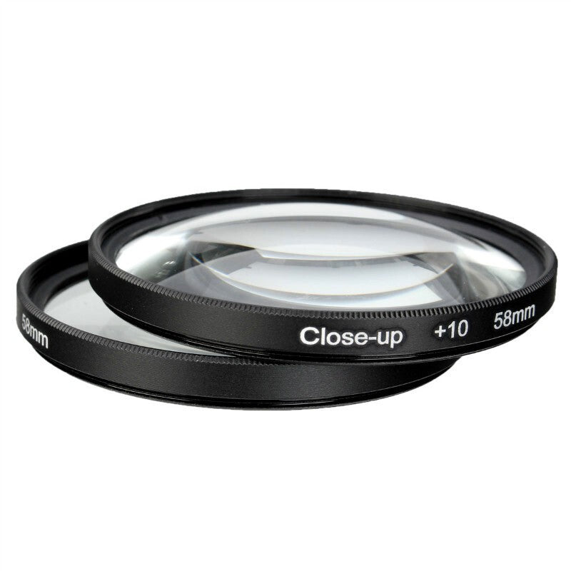 49/52/55/58/62/67/72/77mm +1+2+4+10 Close Up Macro Lens Optical Glass Filter Kit
