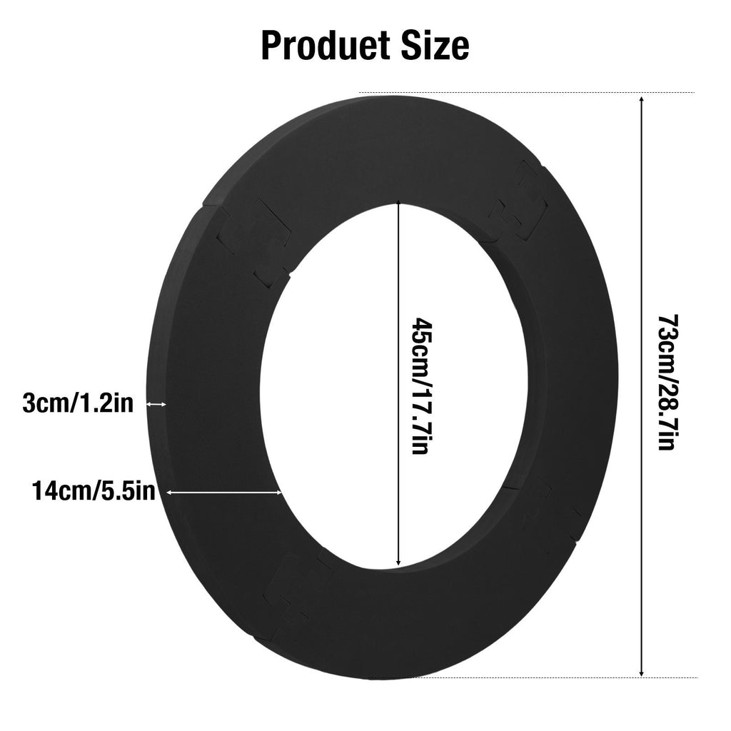 Winmau Protective Dartboard Darts Surround Wall Guard Protector Ring Plain