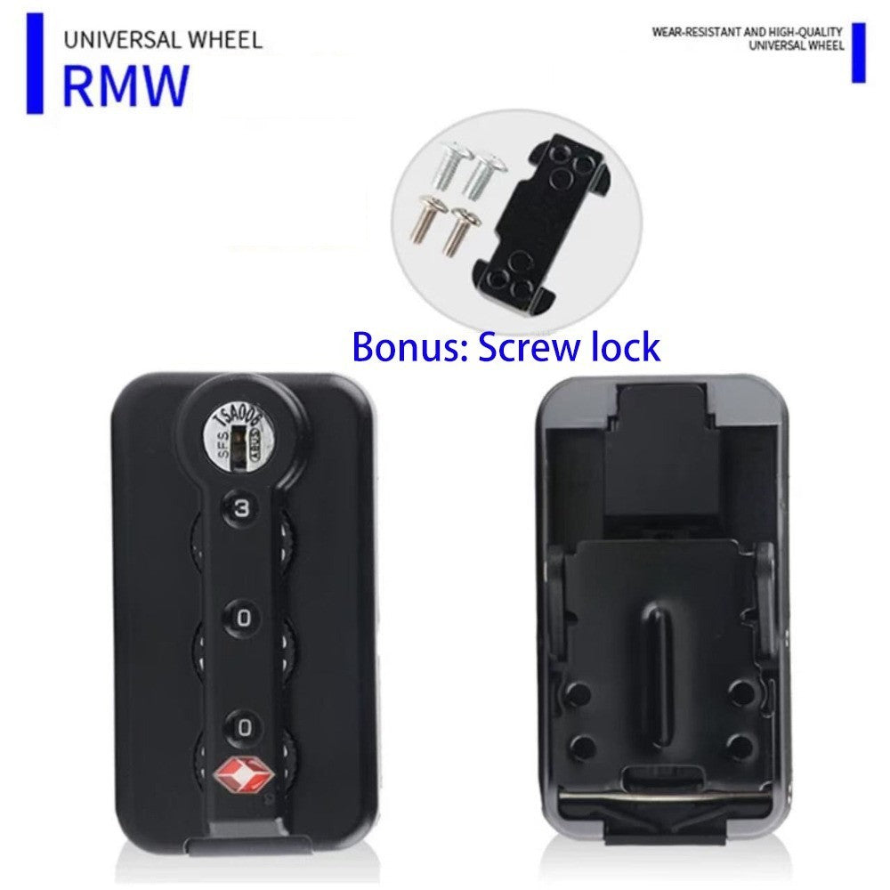 Password Lock 3-digit Combination Lock For Travel Luggage Suitcase TSA006