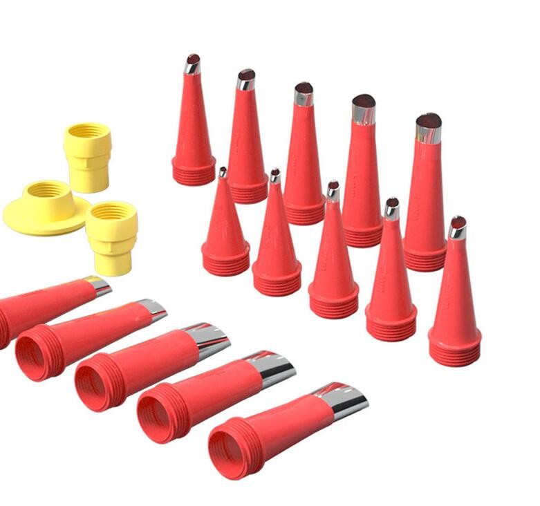 Universal Integrated Rubber Nozzle Tool Kit Reusable 22 Piece Rubber Nozzle Tool