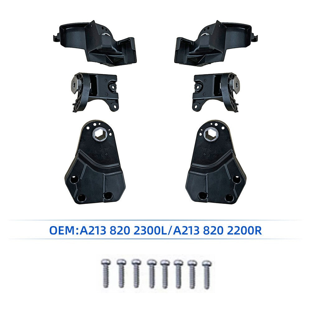 Headlight Bracket Repair Kit For Mercedes-Benz E-class W213 2016-19 Left+Right