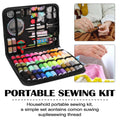 229pc Portable Large Sewing Kit Box Home Travel Set With Needles Thread Scissors