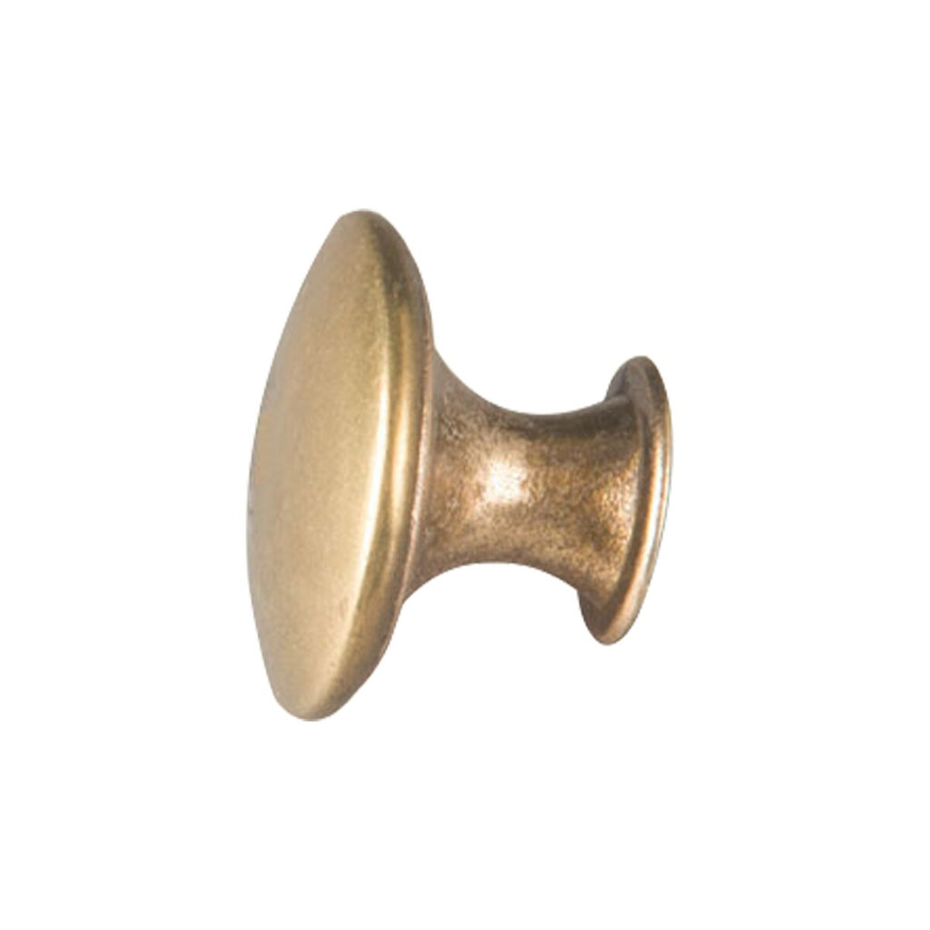 12X Antique Brass Drawer Handles Kitchen Door Knobs Small