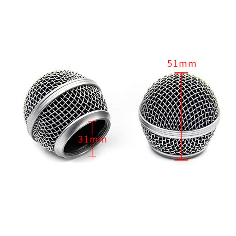 5 x Replacement Ball Head Mesh, Microphone Grille fits SM58 microphone HOT