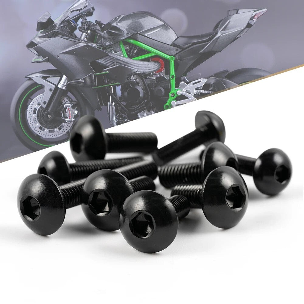 177x Complete Fairing Body Screws Bolts Assortment Kits For Motorcycle Motorbike