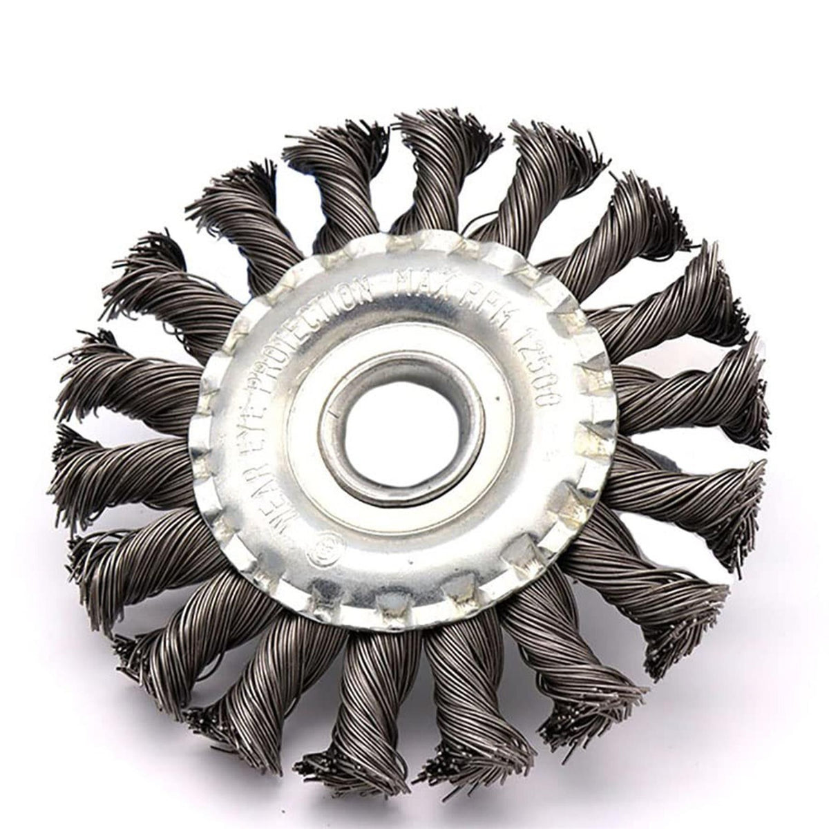 Rotary Steel Wire Brush Twist Knot Wheel Brush For Angle Grinder 115mm / 4.5"