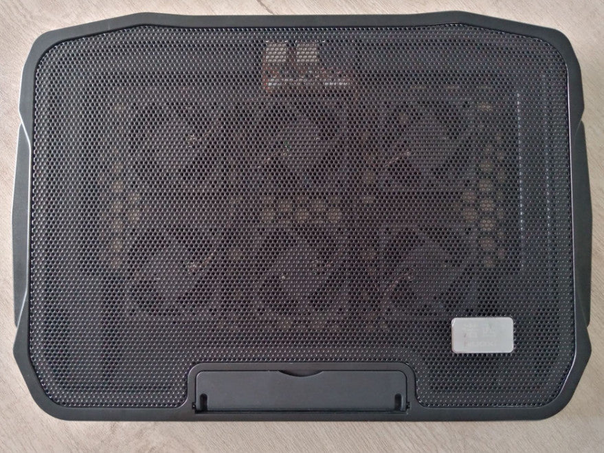 Adjustable Laptop Cooling Pad Notebook Cooler Stand 6 Fans With LED 12-17 Inch