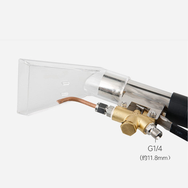 Steam Vacuum Nozzle Sturdy Metal Body Car Detailing Suction Nozzle UK