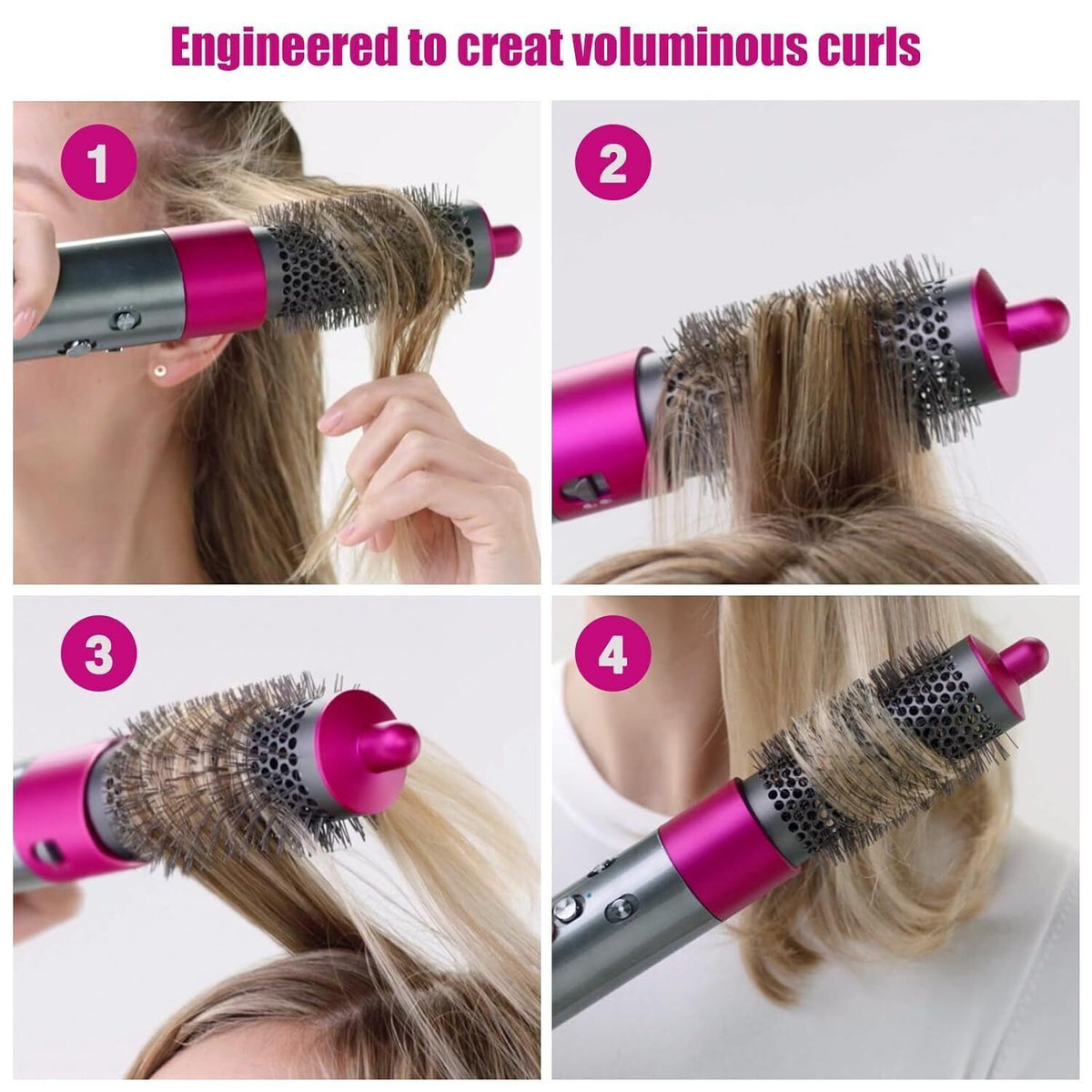 UK Replace Round Volume Brush for Dyson Airwrap Styler Attachment Part HS01/HS05