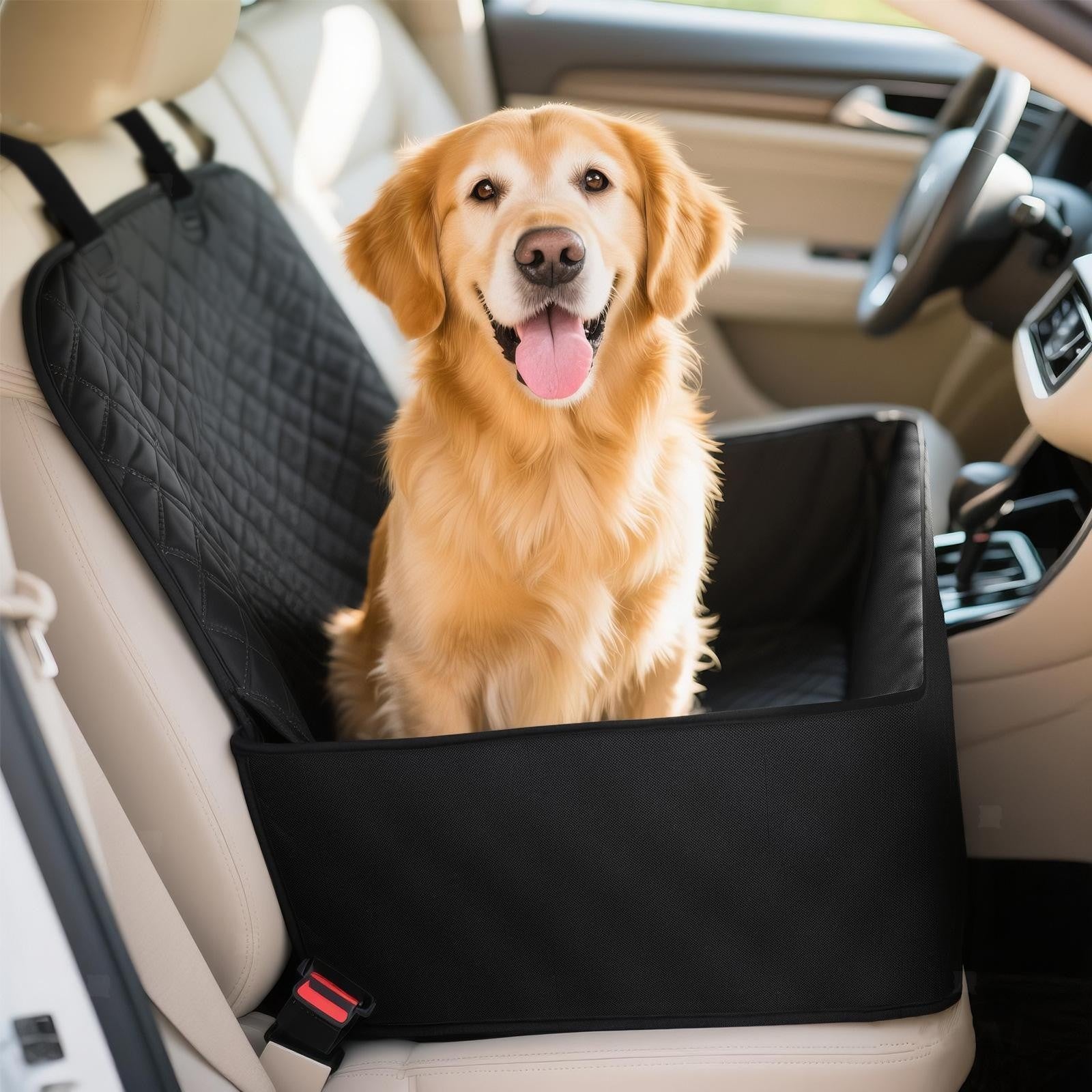 Dog Car Seat Bed Travel Carrier Bed for SUV Truck Small and Medium Dog