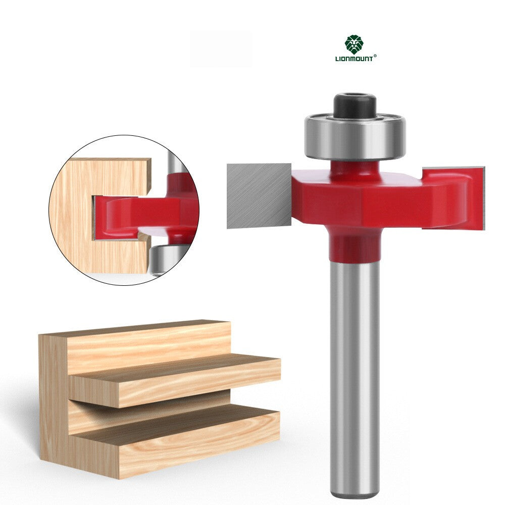 1/4 Shank Slot Cutter T-Slot Rabbet Box Slotting Biscuit Router Bit Set Jointing