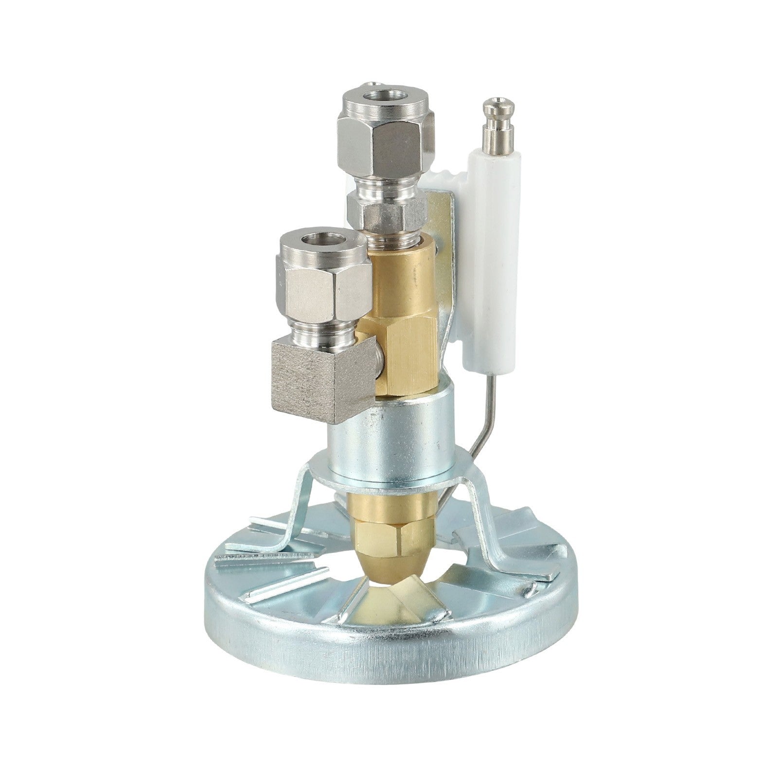 Waste Oil Burner Nozzle Siphon Air Atomizing Spray Nozzle Electrode  0.5-2.0mm.