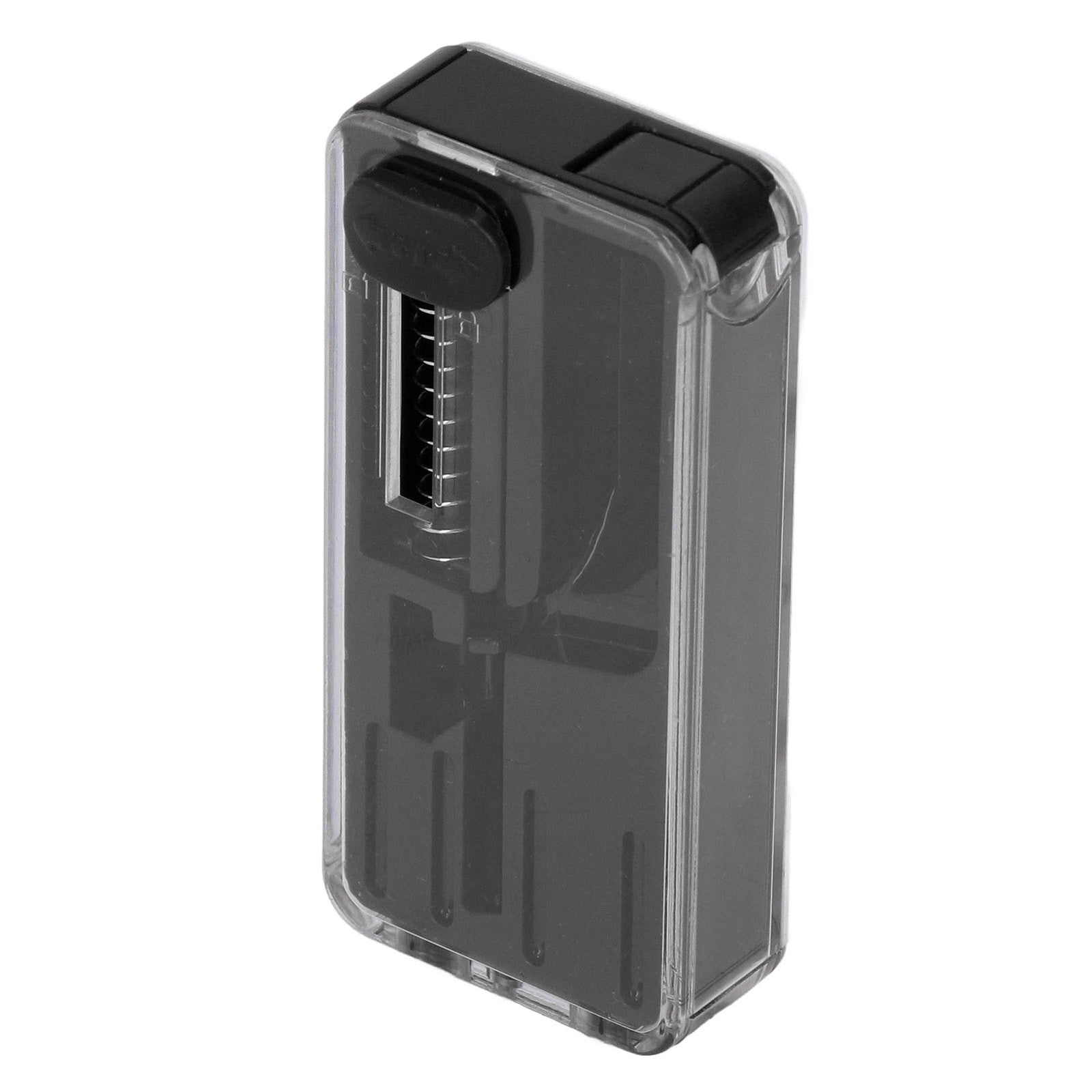 (Black)Crushball Dispenser 2 Pcs Cigarettes Apsules Dispenser Cigarette