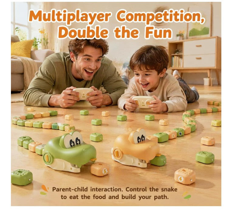 Magnetic Snake Game Toy Eating Itself, Remote Control Eating Snake Toys