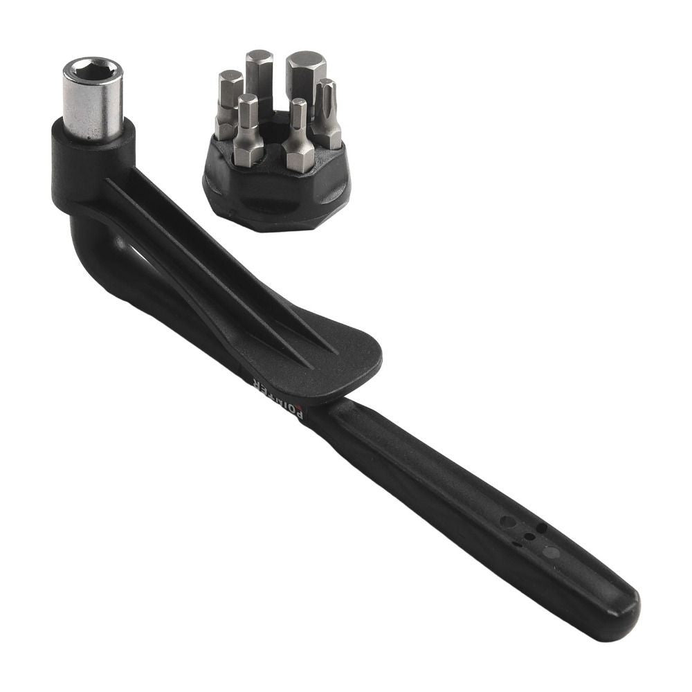 Bicycle Torque Wrench with Bit Set Portable Small MTB Road Bike Allen Key Tool