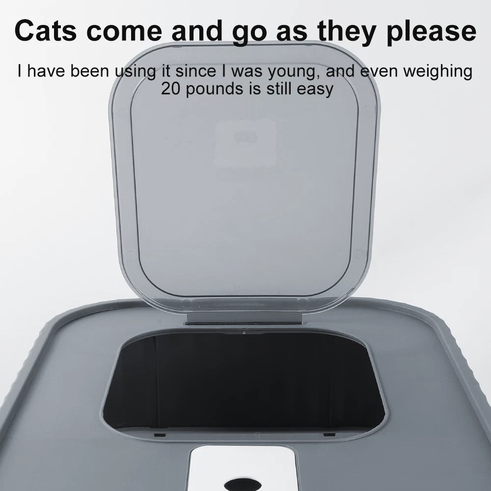 Extra Large Hooded Cat Litter Trays Fully Enclosed Anti-Splashing Cat Litter Box