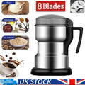 400W Electric Coffee Grinder Grinding Milling Bean Nut Spice Matte Blade Blender