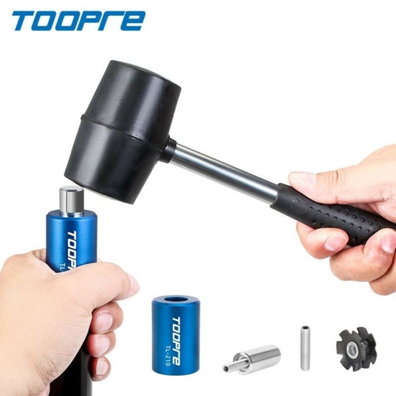 1 Set Bike Headset Star Nut Install Tool Fit For 1 1/8in/28.6mm Fork Steerer New
