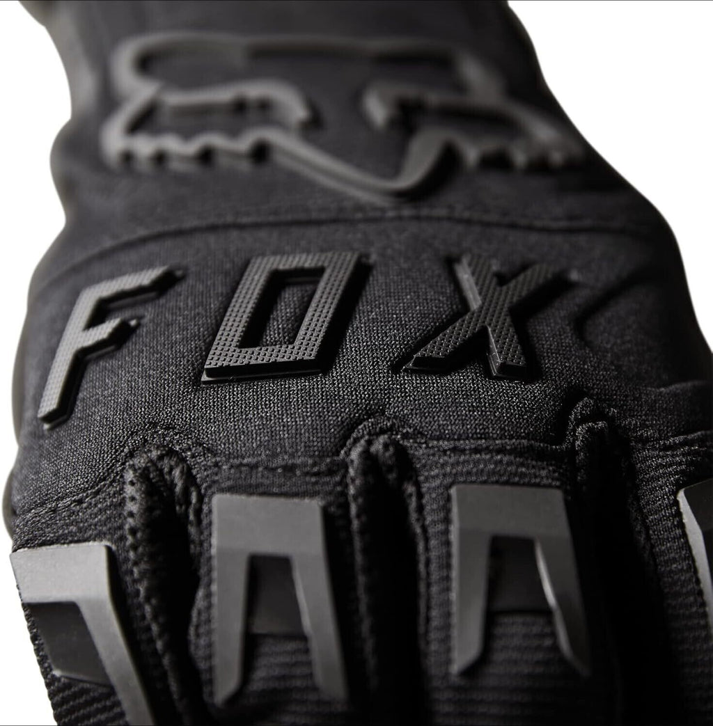 Fox Dirtpaw Race MTB Downhill Motocross Long Gloves Black White