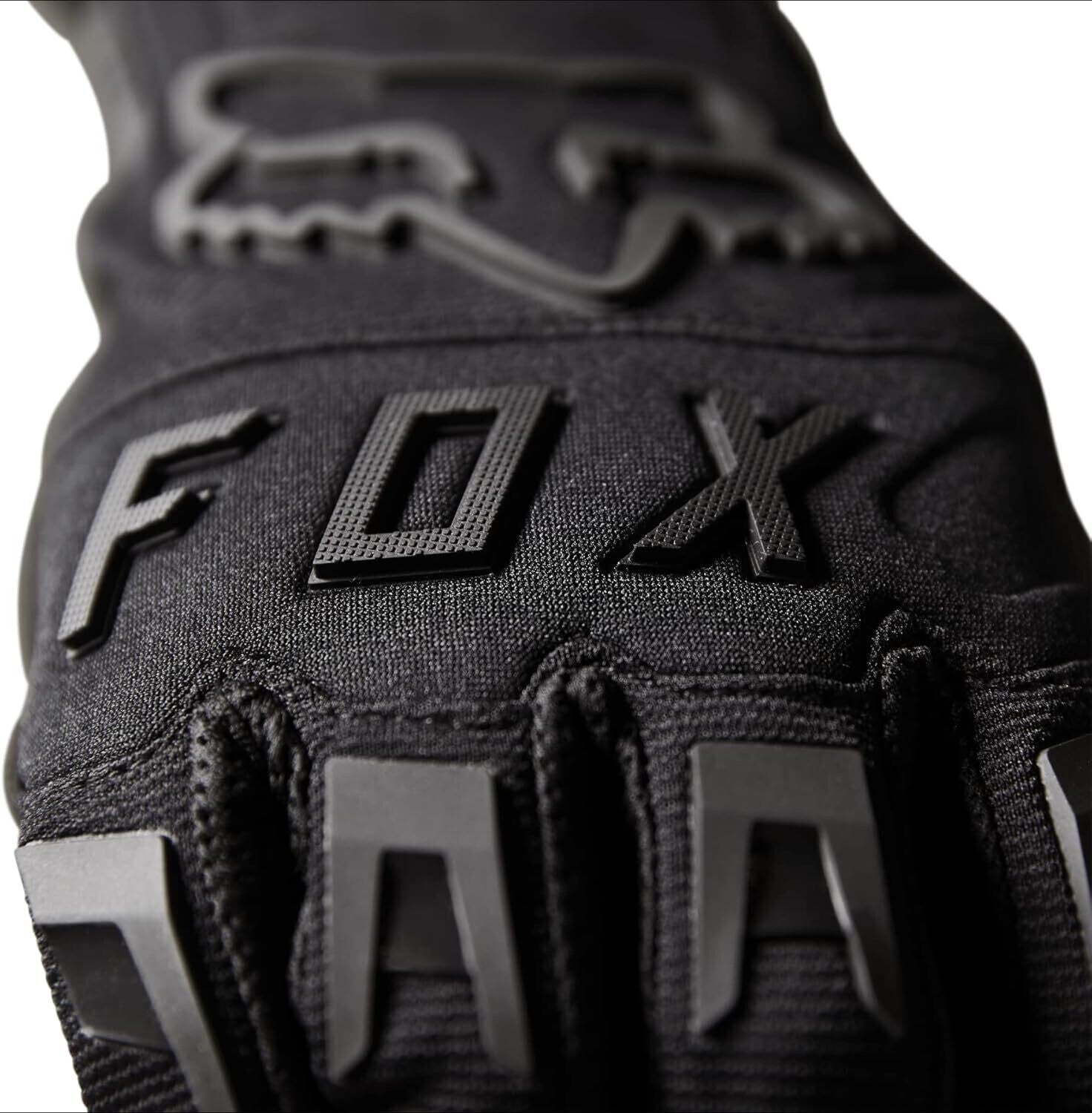 Fox Dirtpaw Race MTB Downhill Motocross Long Gloves Black White