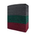30 X  Scotchbrite Abrasive Finishing Pads 10 Of Each Red, Grey & Green scuff pad