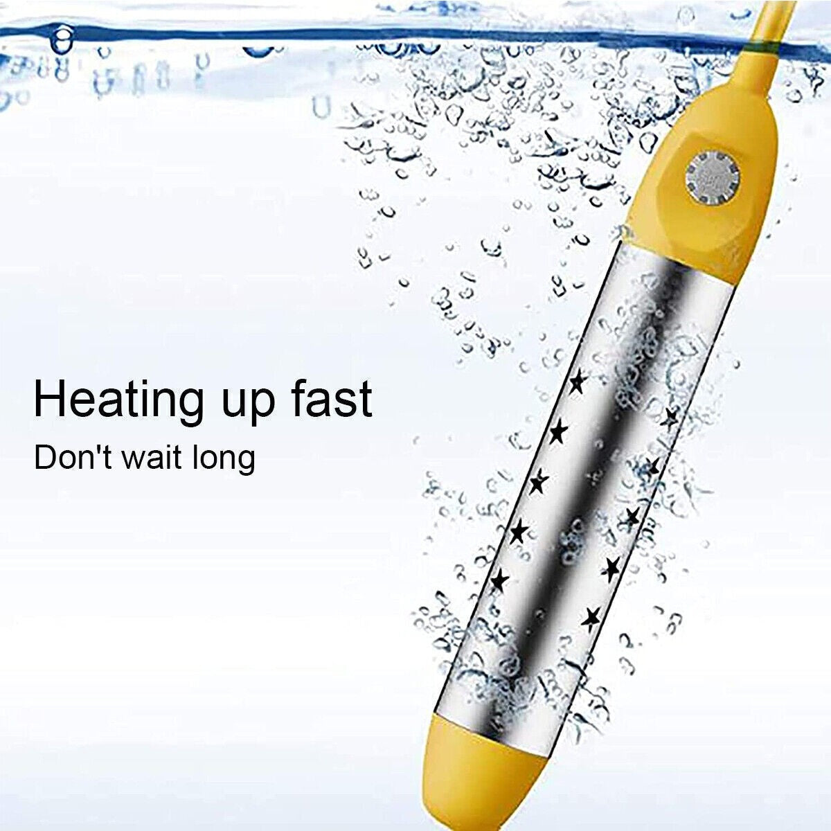 2500W Electric Immersion Water Heater Portable Suspension Hot Water Boiler UK ！！