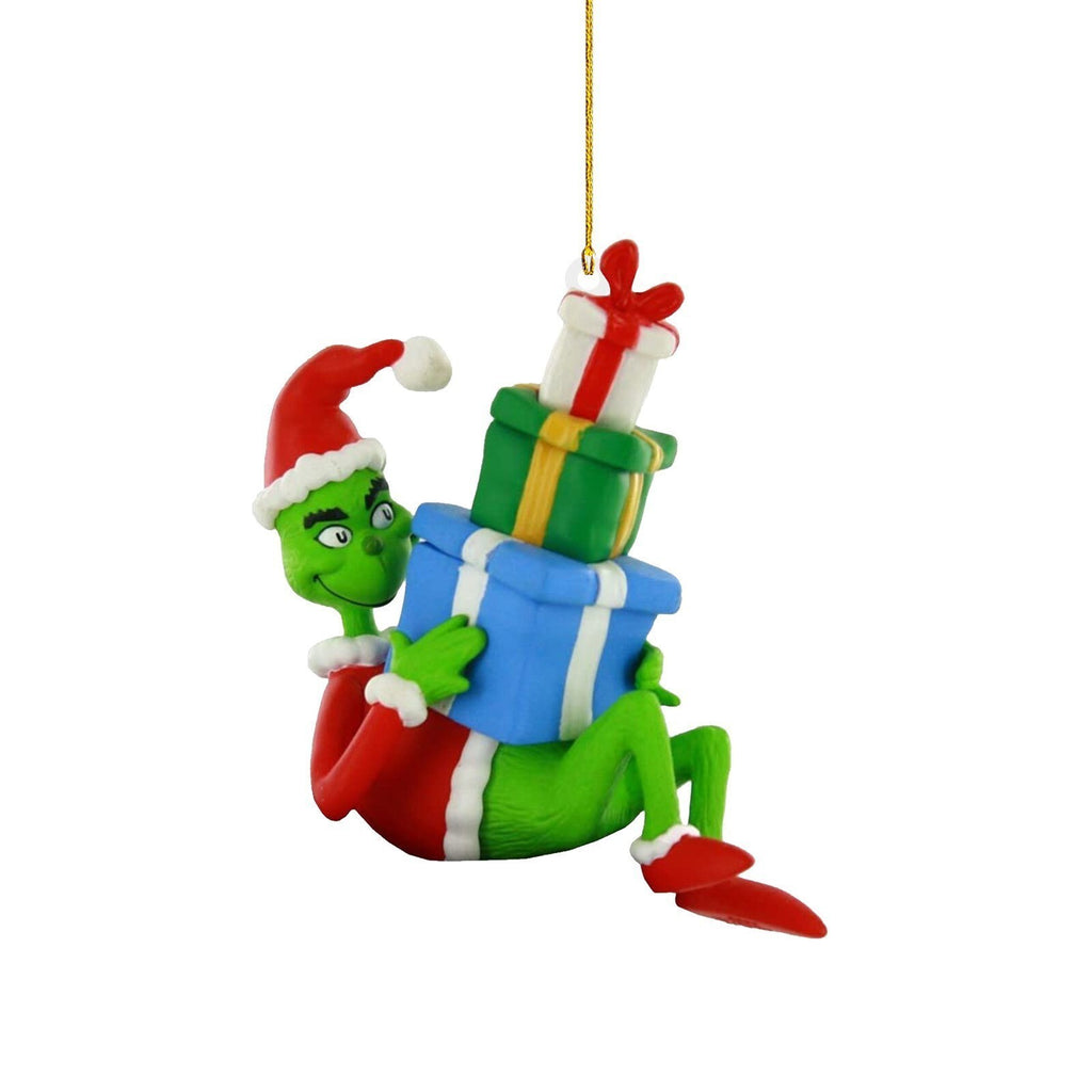 20X Merry Christmas Grinch Ornament Xmas Tree Hanging Figure Decoration Pendants
