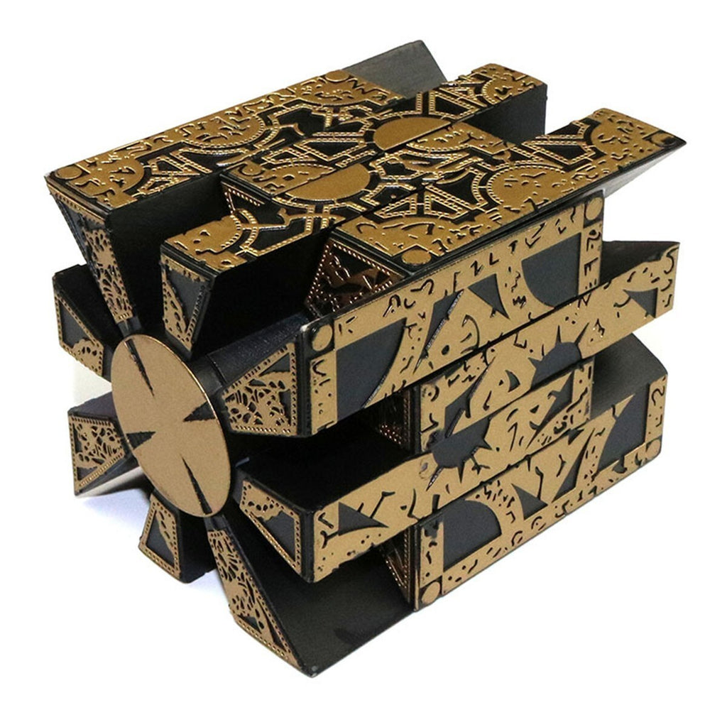 Hellraiser Puzzle Cube Horrorwood Stand Pinhead Lock Figure Unlocking Fun Horror