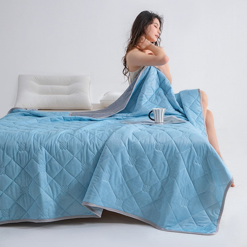 Cooling Blanket For Hot Sleepers Breathable & Heat Absorbent Summer Throw UK