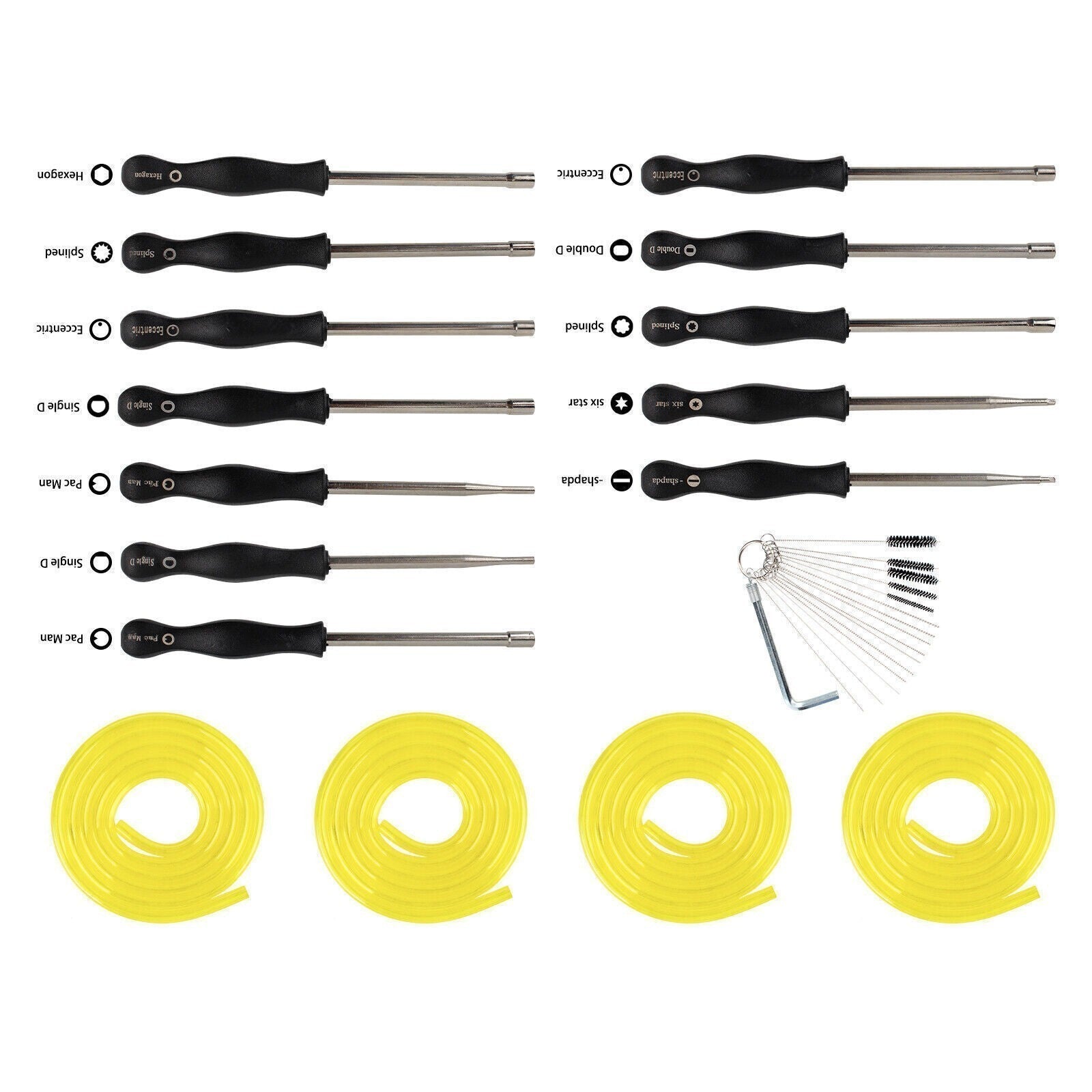 28PCS Tool Kit Chainsaw Craftsman Screwdriver Splined Carb Carburetor Adjusting