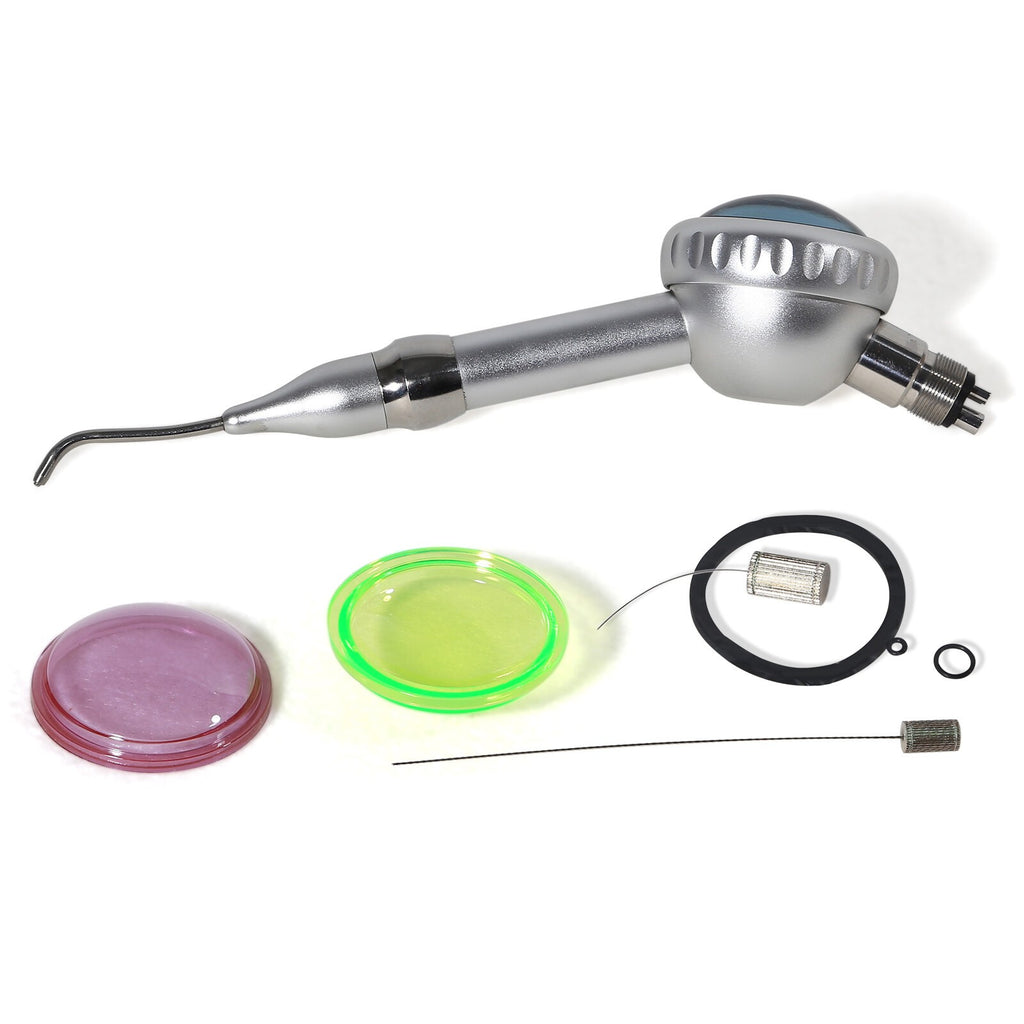 Dental Teeth Polishing 4 Holes Polisher Handpiece Hygiene Air Flow Prophy Jet