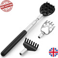 3-in-1 Telescopic Back Scratcher Set - Extendable Massager & Itch Relief Tool