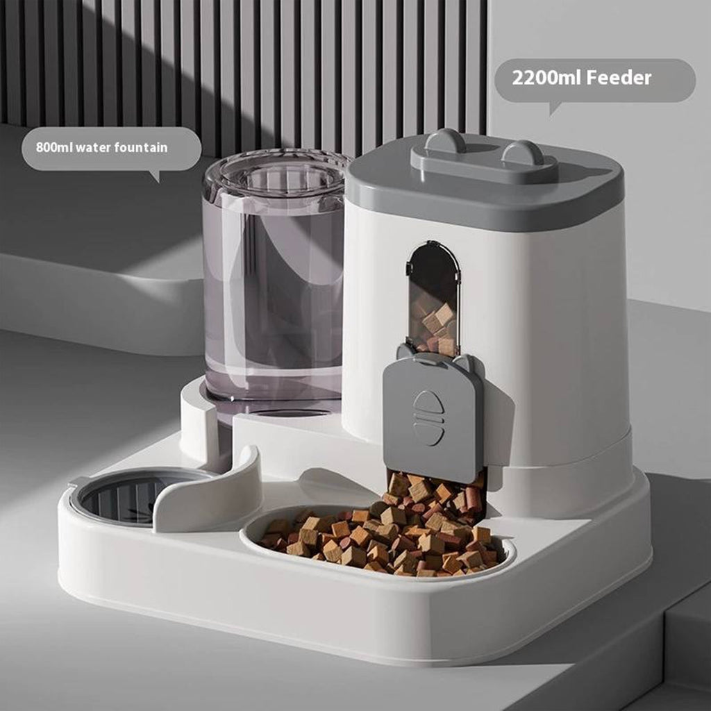 Pet Dog Puppy Food Dispenser Automatic Cat Feeder Water Dispenser Dry Wet