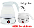 600ML Collapsible Travel Electric Water Kettle Folding Camping Caravan Silicone