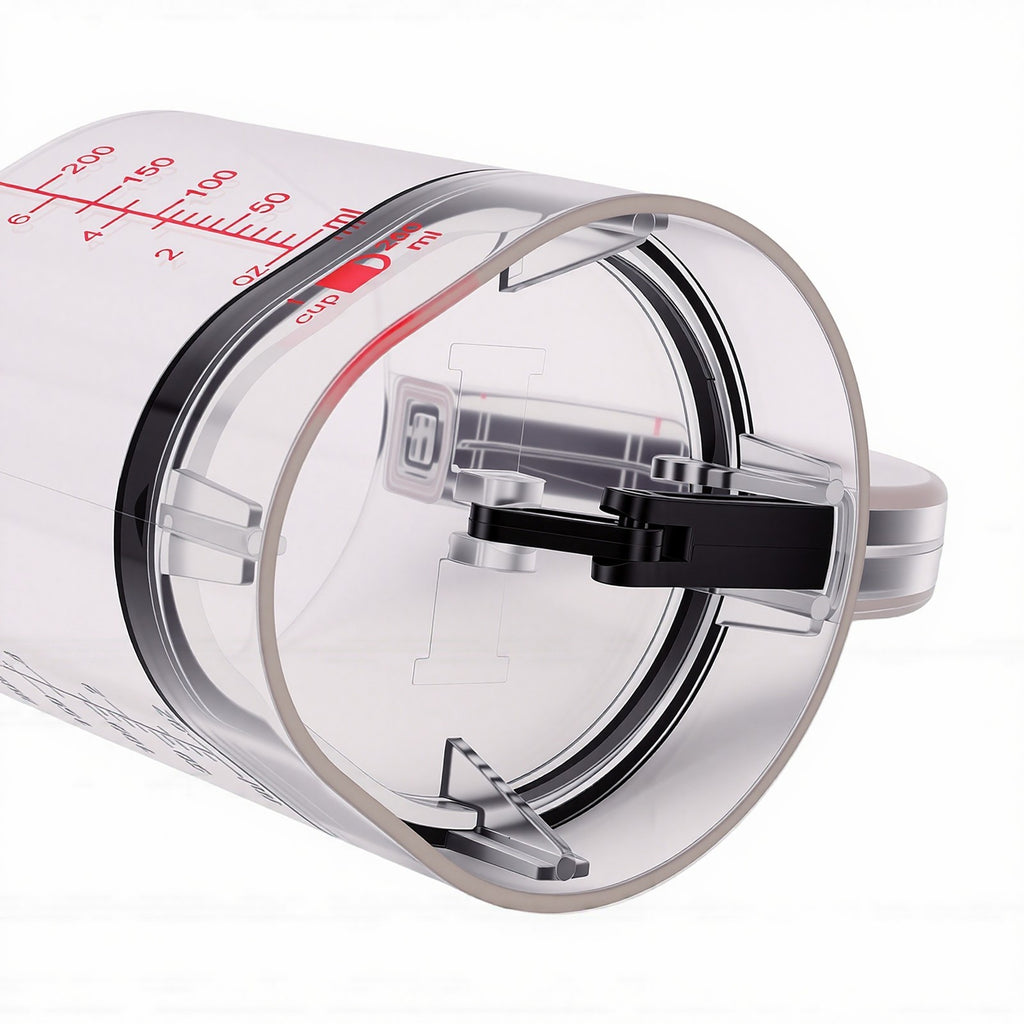 2x Adjustable Measuring Cup Multi Function 4 In 1 Measuring Cup With NEW