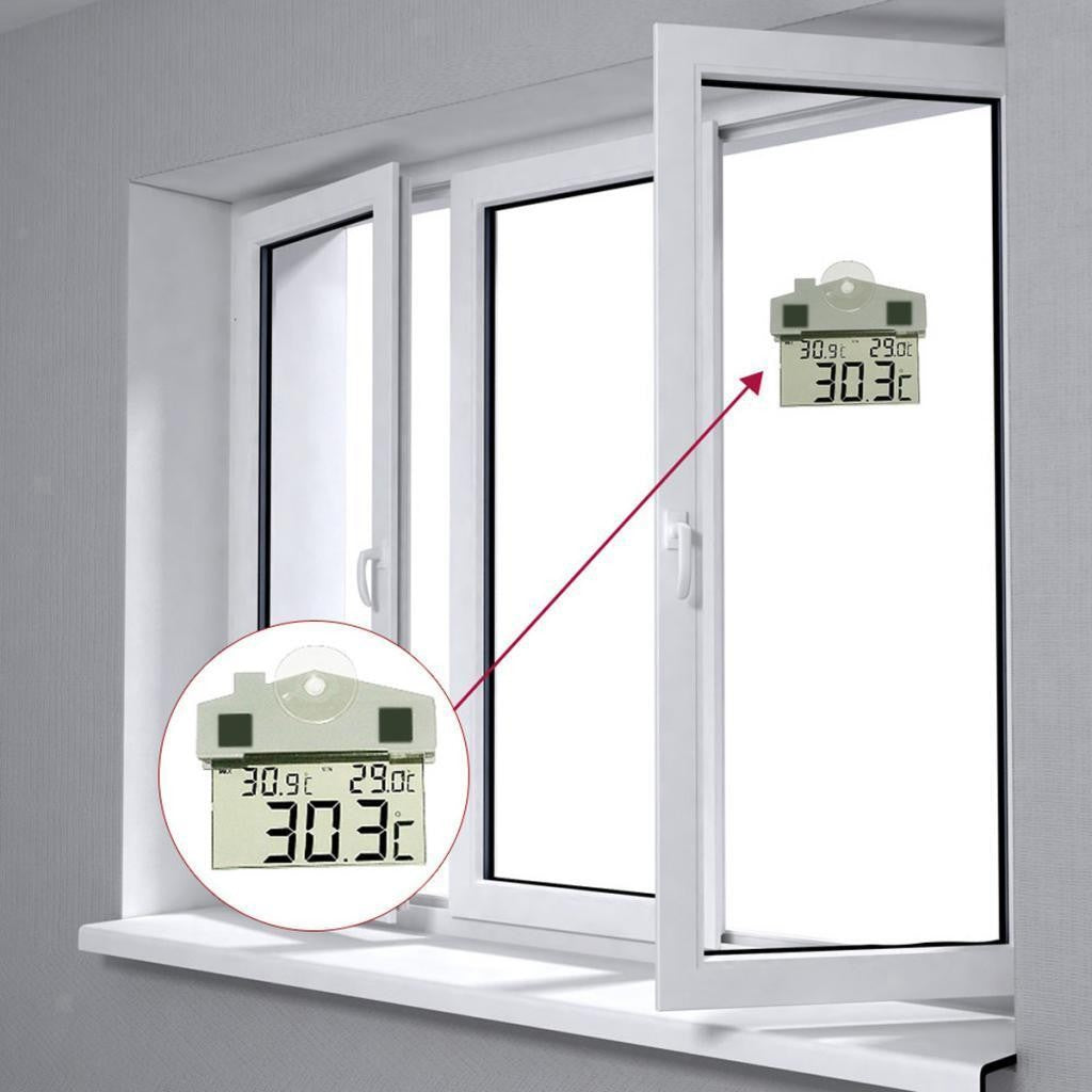 Digital Thermometer / Temperature Monitor Meter ( 2 in 1 ) Indoor / Outdoor