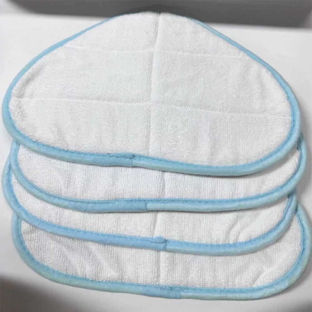4x For H2O HD Steam Cleaner Replacement Microfibre Steam Mop Pads