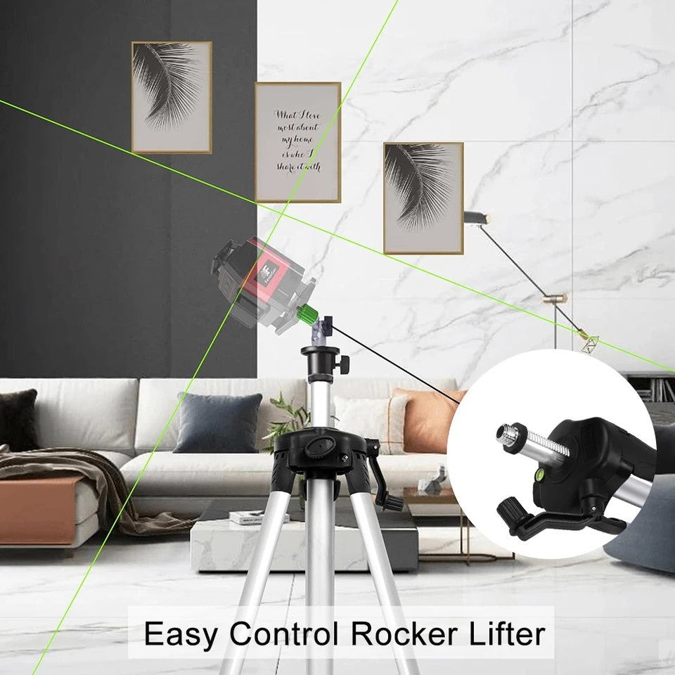 1.5M Aluminum Laser Level Tripod Adjustable Height Stand w/ Bag for laser Level