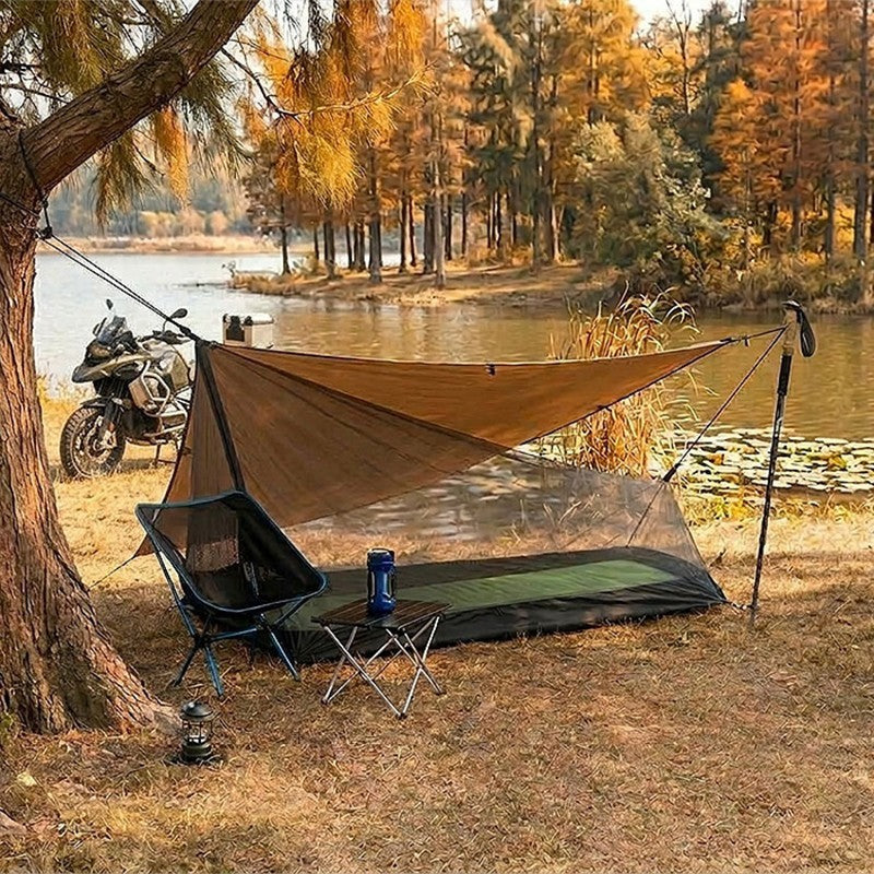 Ultralight Mesh Tent Single Person Tent Anti-Mosquito Waterproof Summer Camping